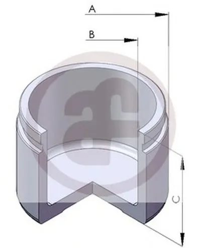 Поршень, корпус скобы тормоза AUTOFREN SEINSA купить