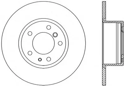 Тормозной диск ADAPTIVE OPEN PARTS купить