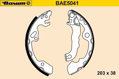 Комплект тормозных колодок BARUM купить