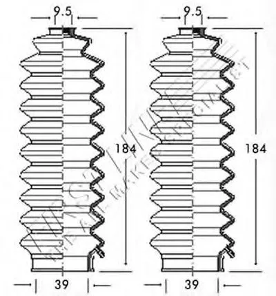 Пыльник, рулевое управление FIRST LINE купить