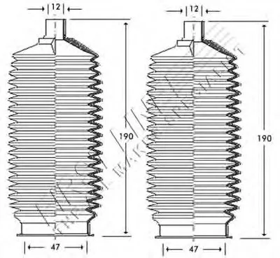 Пыльник, рулевое управление FIRST LINE купить