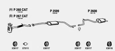 Система выпуска ОГ FENNO купить