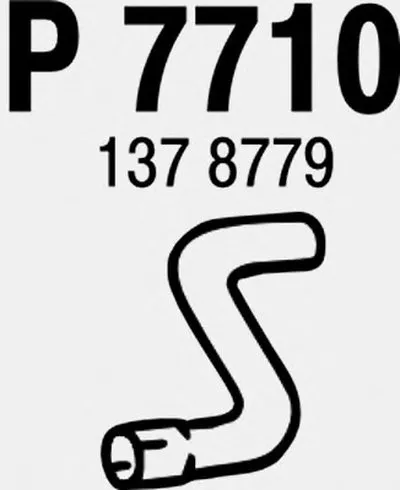 Труба выхлопного газа FENNO купить