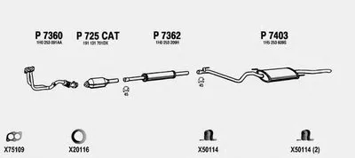 Система выпуска ОГ FENNO купить