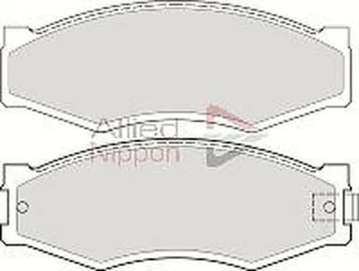 Комплект тормозных колодок, дисковый тормоз ANL Braking COMLINE купить