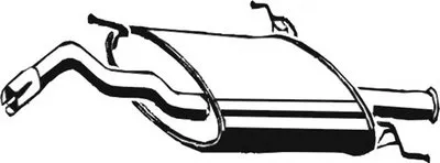 Глушитель выхлопных газов конечный ASMET купить