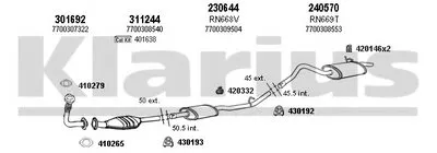 Система выпуска ОГ KLARIUS купить