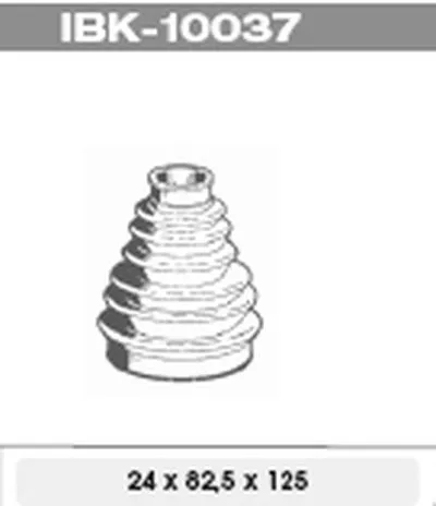 Комплект пылника, приводной вал IPS Parts IPS Parts купить