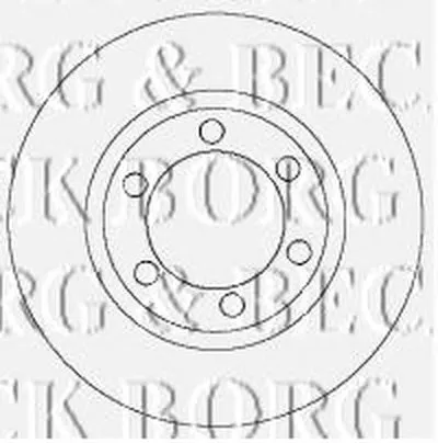 Тормозной диск BORG & BECK купить