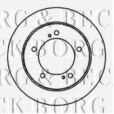 Тормозной диск BORG & BECK купить