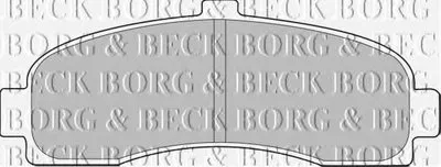 Комплект тормозных колодок, дисковый тормоз BORG & BECK купить