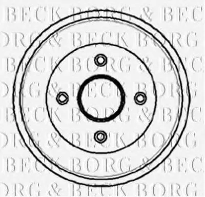 Тормозной барабан BORG & BECK купить