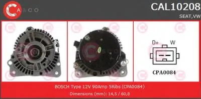 Генератор BRAND NEW SERIES CASCO купить