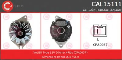 Генератор BRAND NEW SERIES CASCO купить