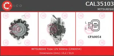 Генератор BRAND NEW SERIES CASCO купить