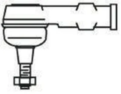 Наконечник поперечной рулевой тяги FRAP купить