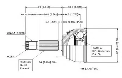 Шарнирный комплект, приводной вал VEMA купить