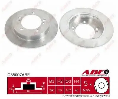 Тормозной диск ABE купить