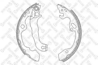 Комплект тормозных колодок STELLOX купить