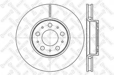 Тормозной диск STELLOX купить