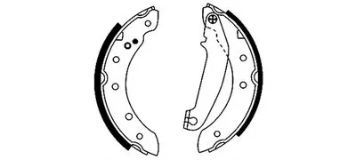 Комплект тормозных колодок HELLA PAGID купить