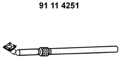 Труба выхлопного газа EBERSPÄCHER купить