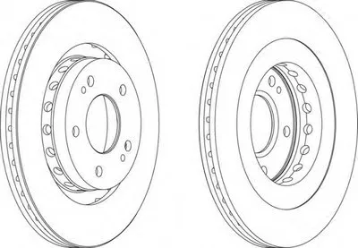 Тормозной диск PREMIER FERODO купить