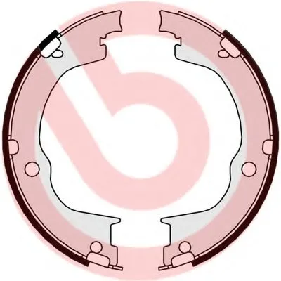 Комплект тормозных колодок, стояночная тормозная система BREMBO купить