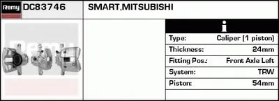 Тормозной суппорт Remanufactured REMY (Multiline) DELCO REMY купить