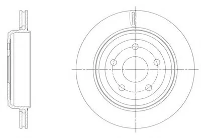 Тормозной диск REMSA купить