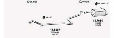 Система выпуска ОГ ASSO купить