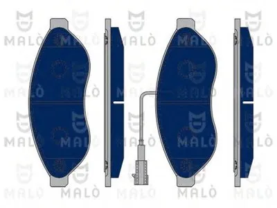 Комплект тормозных колодок, дисковый тормоз MALÒ купить