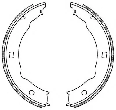 Комплект тормозных колодок ADVANCE OPEN PARTS купить