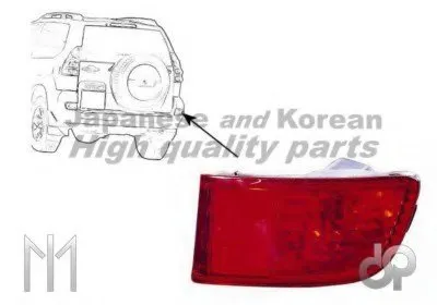 Задняя противотуманная фара ASHUKI купить
