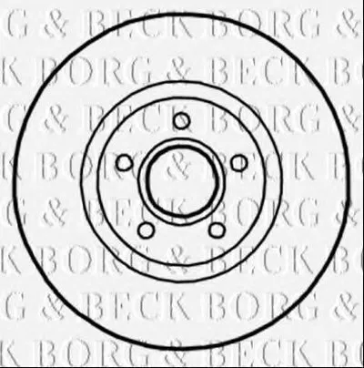 Тормозной диск BORG & BECK купить