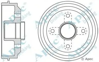 Тормозной барабан APEC braking купить
