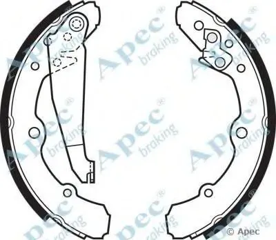 Тормозные колодки APEC braking купить