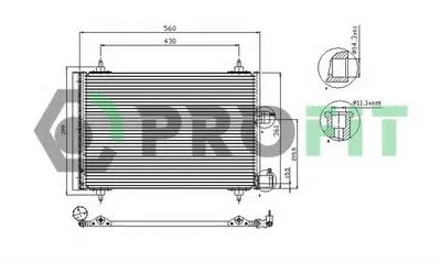 Конденсатор, кондиционер PROFIT купить