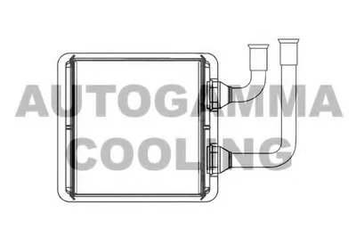 Теплообменник, отопление салона AUTOGAMMA купить