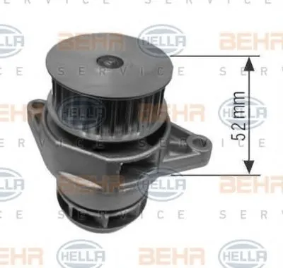 Водяной насос BEHR HELLA SERVICE Version ALTERNATIVE BEHR HELLA SERVICE купить