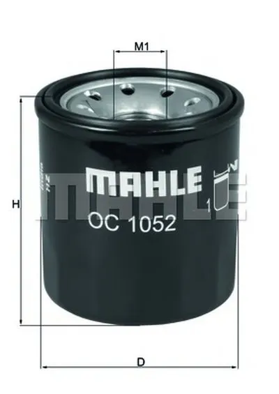 Масляный фильтр MAHLE ORIGINAL купить