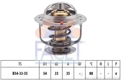 Термостат, охлаждающая жидкость FACET купить