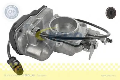 Патрубок дроссельной заслонки Q+, original equipment manufacturer quality MADE IN GERMANY VEMO купить