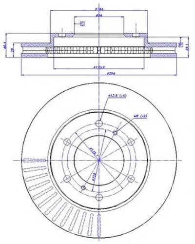 Тормозной диск CAR купить