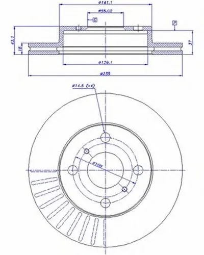 Тормозной диск CAR купить