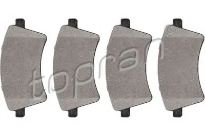 Комплект тормозных колодок, дисковый тормоз TOPRAN купить