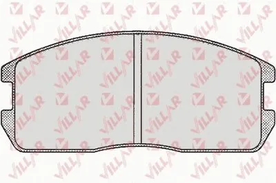 Комплект тормозных колодок, дисковый тормоз VILLAR купить