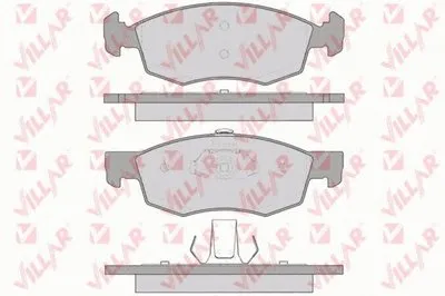 Комплект тормозных колодок, дисковый тормоз VILLAR купить