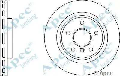 Тормозной диск APEC braking купить