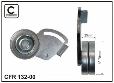 Натяжитель ремня, клиновой зубча CAFFARO купить